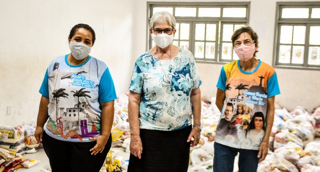 Campanha Linhares Sem Fome arrecada 9 toneladas de alimentos e contempla 800 famílias