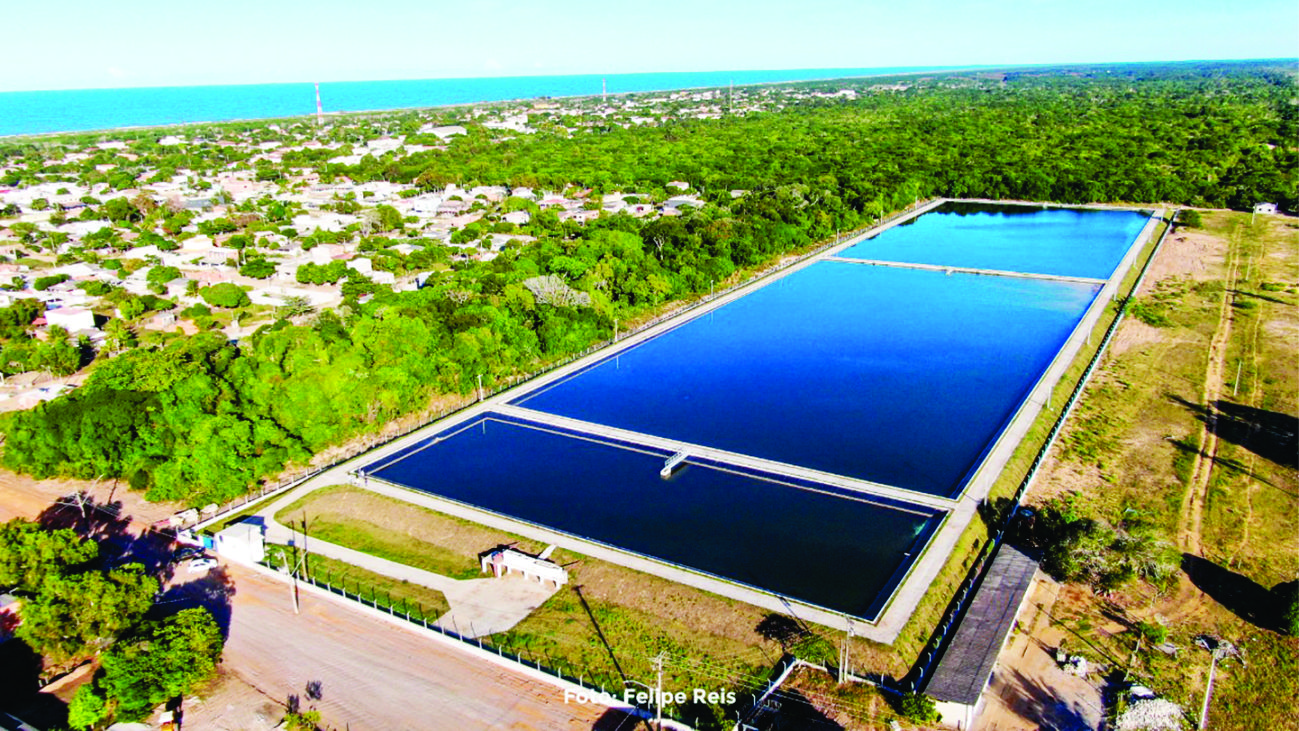 Prefeito Bruno Marianelli entrega obras de esgotamento sanitário em Pontal do Ipiranga.