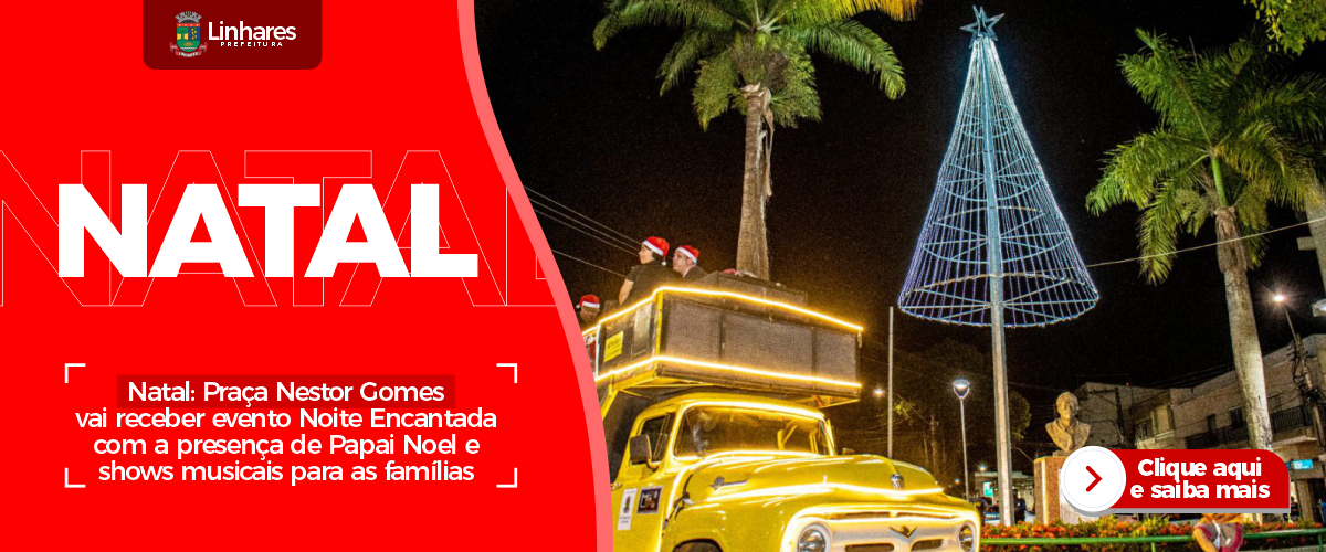 Natal: Praça Nestor Gomes vai receber evento Noite Encantada com a presença de Papai Noel e shows musicais para as famílias
