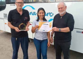 Viação Joana D´arc de Linhares conquista ouro em premiação do Programa Despoluir/ES