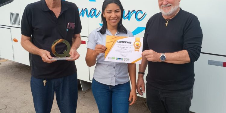Viação Joana D´arc de Linhares conquista ouro em premiação do Programa Despoluir/ES