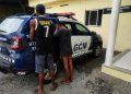 GCM identifica e conduz dois suspeitos após furto de fios em casa de Linhares